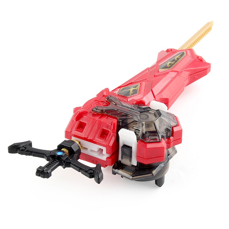 Beyblade Burst B-200 Xiphoid Xcalibur Launcher Red Black Gold Blue ...