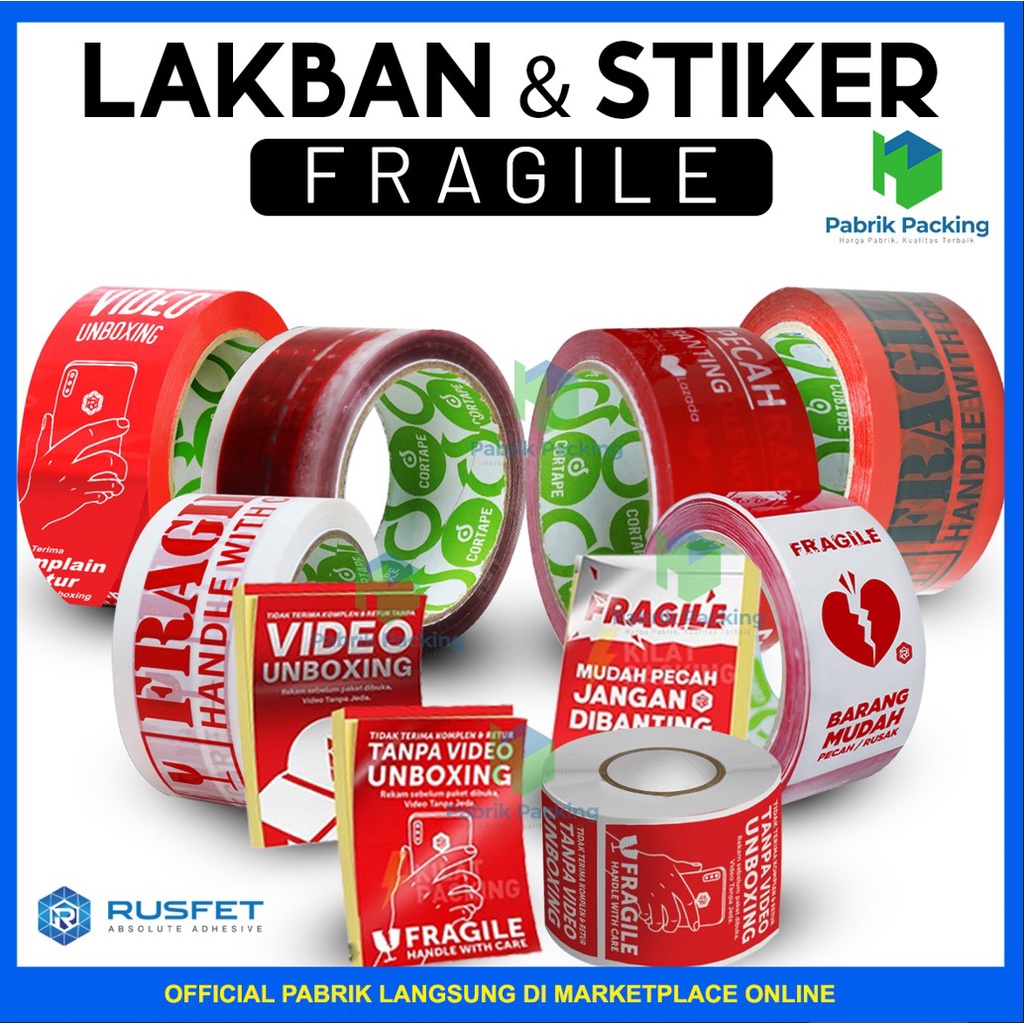 Duct Tape Handle With Care Insulation Fragile Duct Tape Sticker