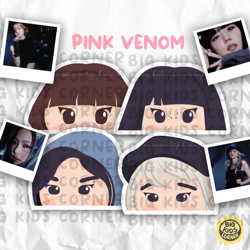 Blackpink - Pink Venom | Waterproof Peeker Stickers | Big Kids Corner ...