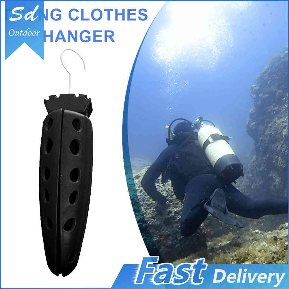 Foldable Wetsuit Hanger Stand Snorkeling Diving Surf Drysuit Drying