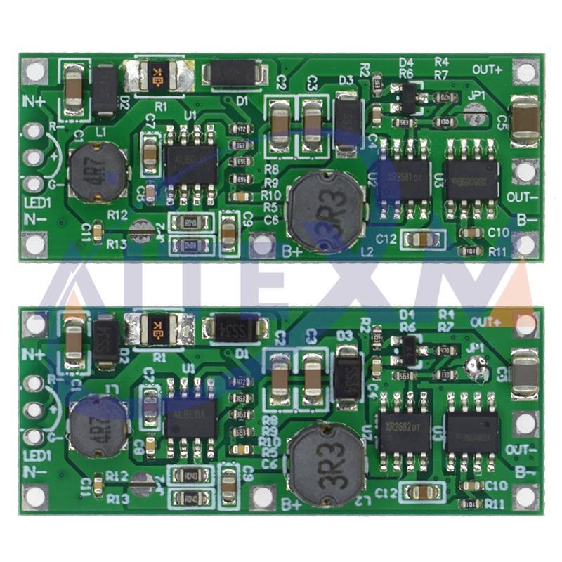 Charging Step Up Booster Module Dc 5v-12v To 9v/12v For 18650 Lithium ...