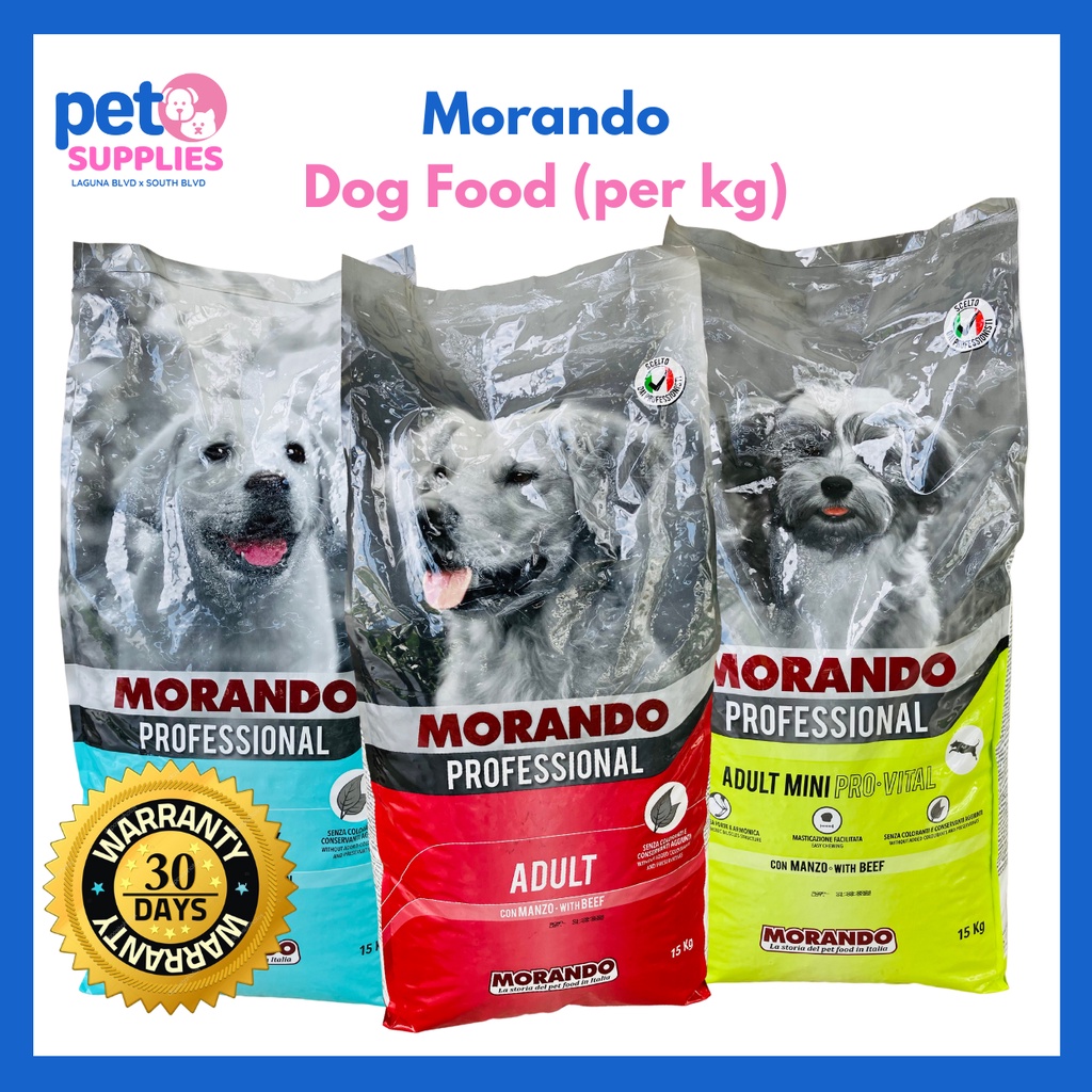 MORANDO DOG DRY FOOD (SOLD PER KG) Shopee Philippines