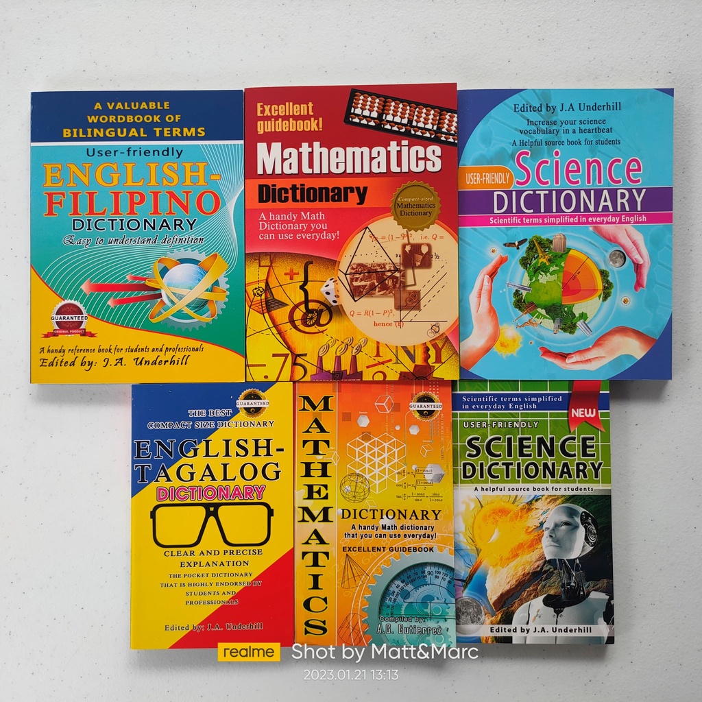 Dictionary EnglishFilipino, Math, Science, Computer, Synonym, Antonym, Homonyms Userfriendly