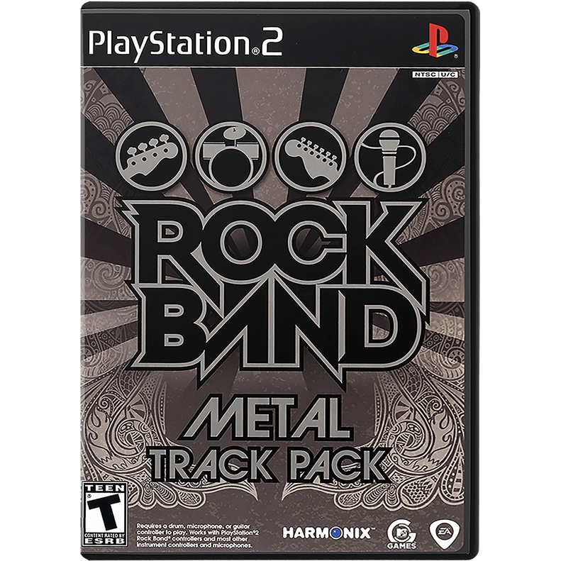 Rock Band Metal Track Pack - PS2 game drive | Shopee Philippines