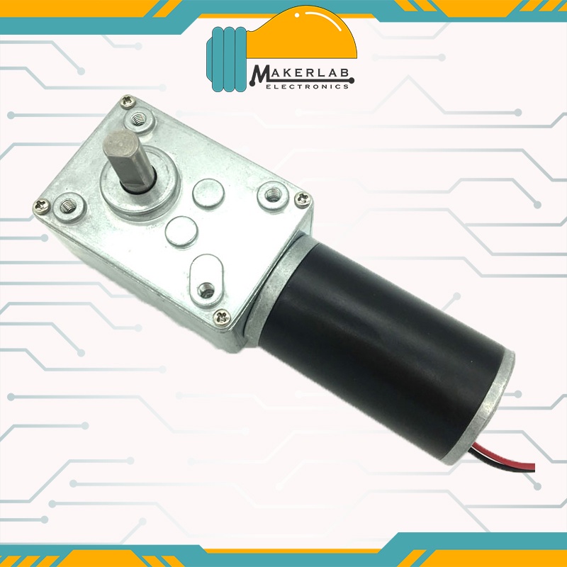 DC Worm Gear Motor SGM-A58SW31ZYS 12V 16RPM 80RPM | SGM-370 12V 40rpm