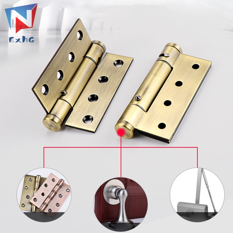 Spring Hinge Invisible Door SelfClosing Buffer Damping Hinge Automatic