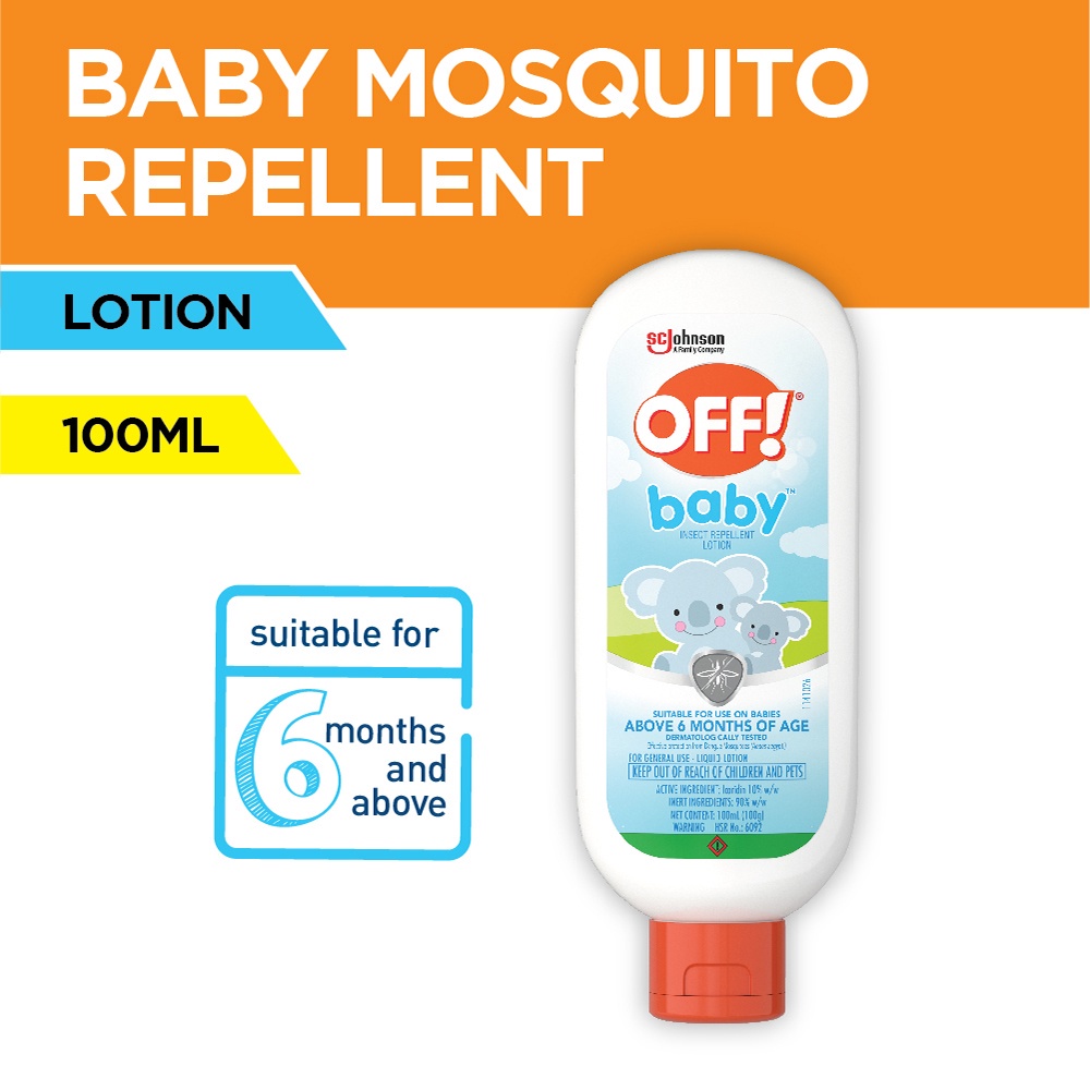 OFF! Baby Mosquito Repellent Lotion 100Ml | Shopee Philippines