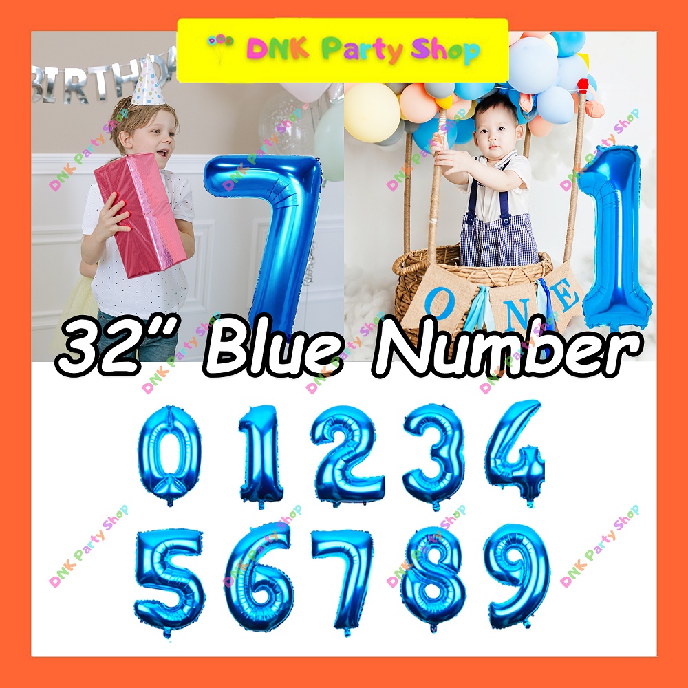 Big Number Balloon Foil 32