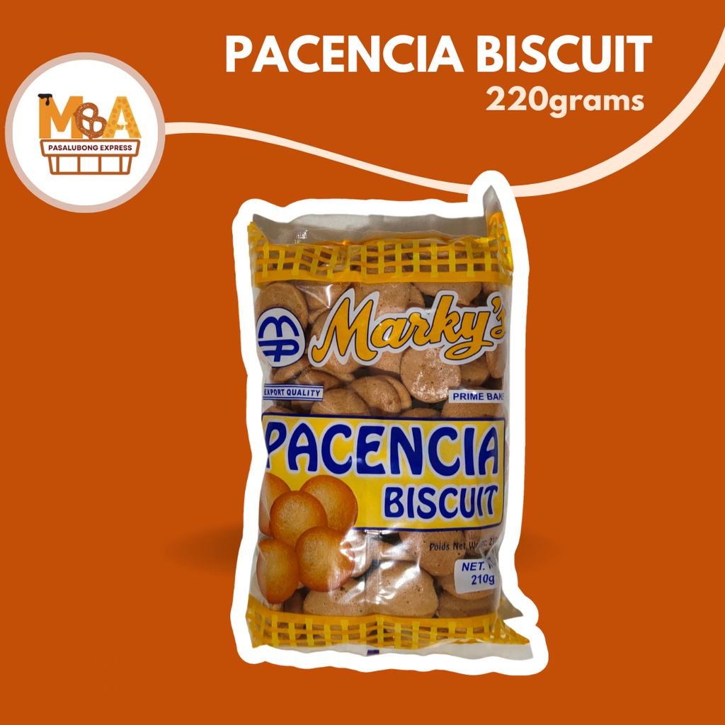 PACENCIA BISCUIT (220GRAMS) | Shopee Philippines