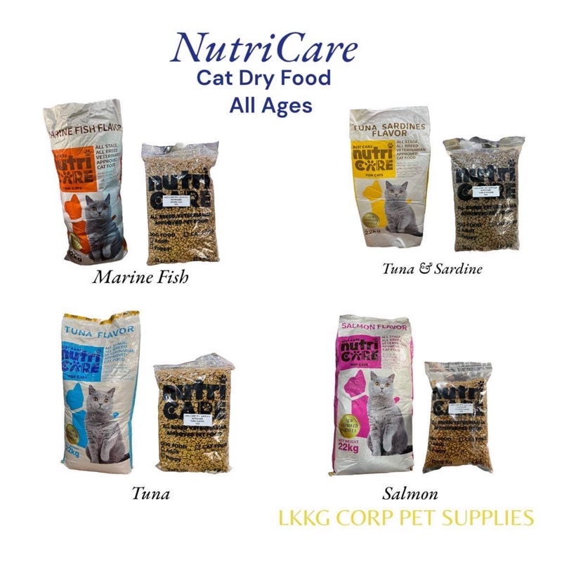 Nutricare Cat Dry Food For All Stages 1kg Shopee Philippines