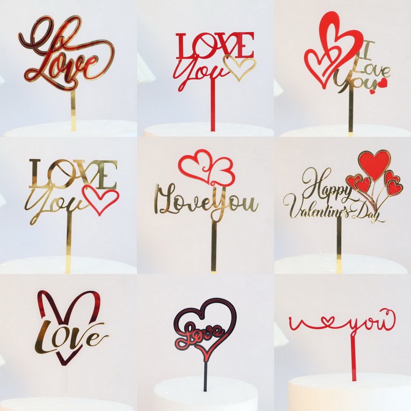 2024 Cake Topper Valentine S Day Happy New Year Acrylic Cake Topper   Sg 11134201 23010 Czj4quv34vlvcd