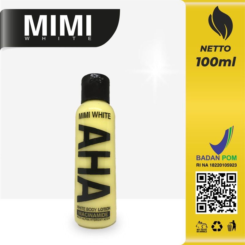Mimi Whitee AHA Body Lotion 100ml (Original) Shopee Philippines