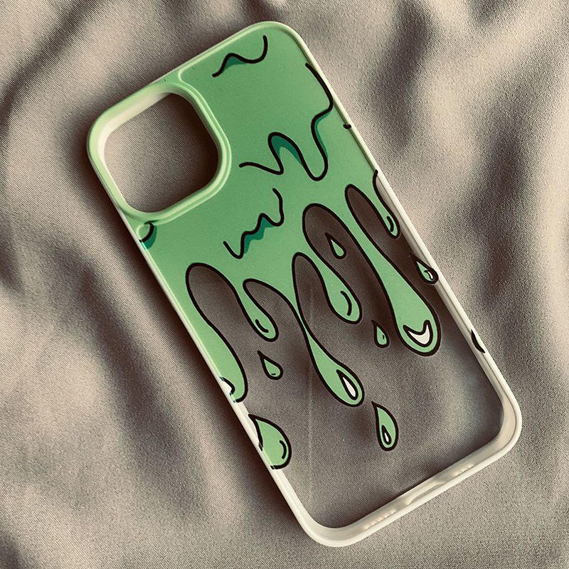 ins melt water drop Apple 13/14ProMax mobile phone case iPhone12/11 ...