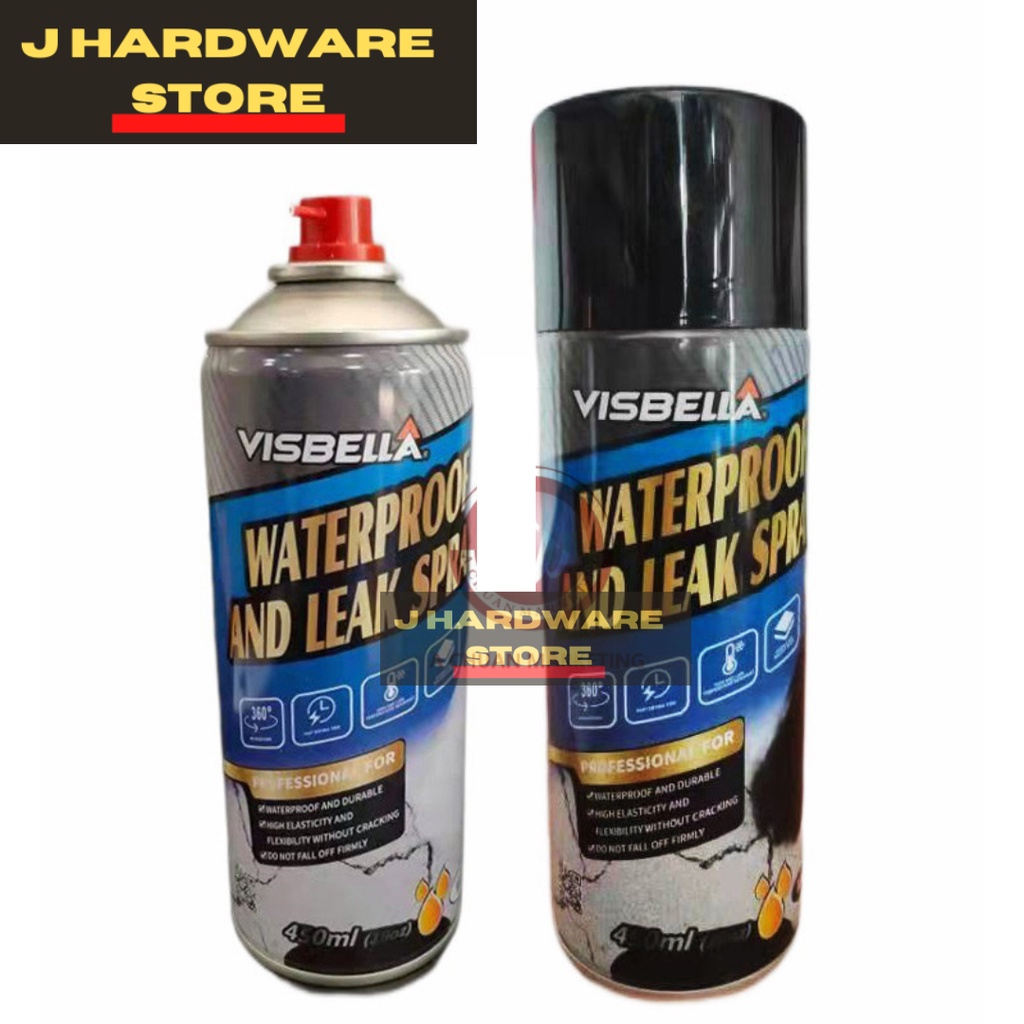 Premium Waterproof and Leak Spray Black,White 450ml waterproofing spray ...