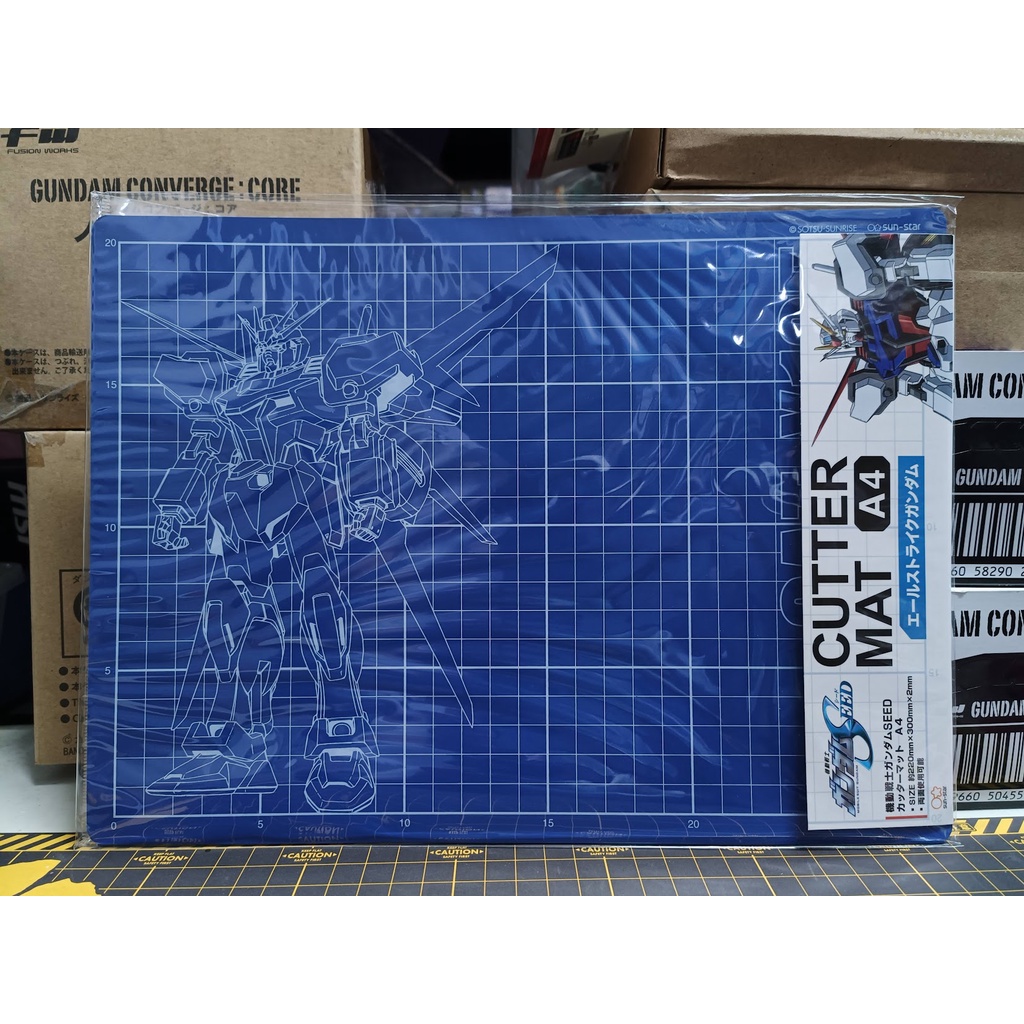 Mobile Suit Gundam SEED Cutting / Cutter Mat A4 Size Aile Strike Gundam