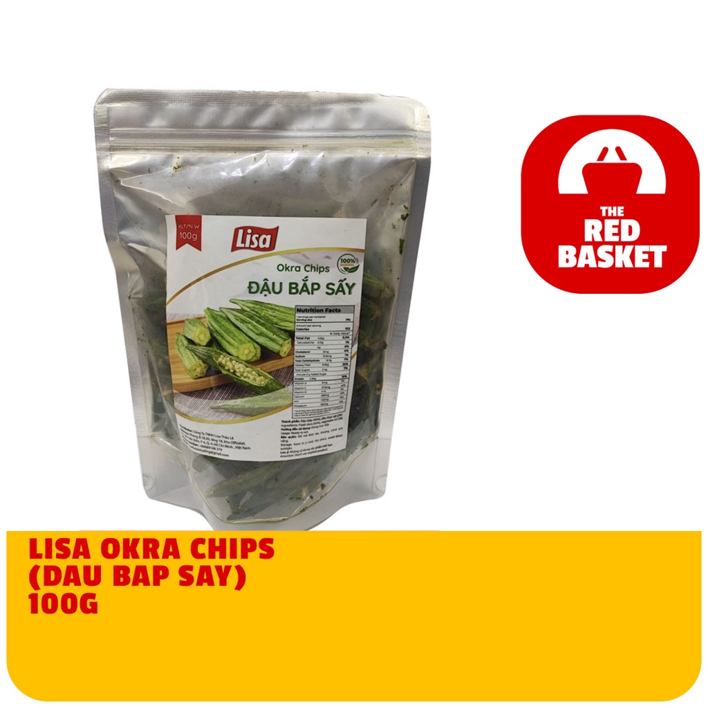 LISA OKRA CHIPS (DAU BAP SAY) 100G Shopee Philippines
