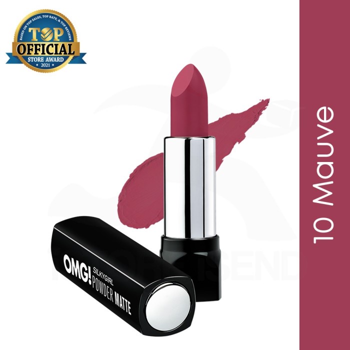 Silkygirl OMG Powder Matte Lipcolor 10 Mauve | Shopee Philippines