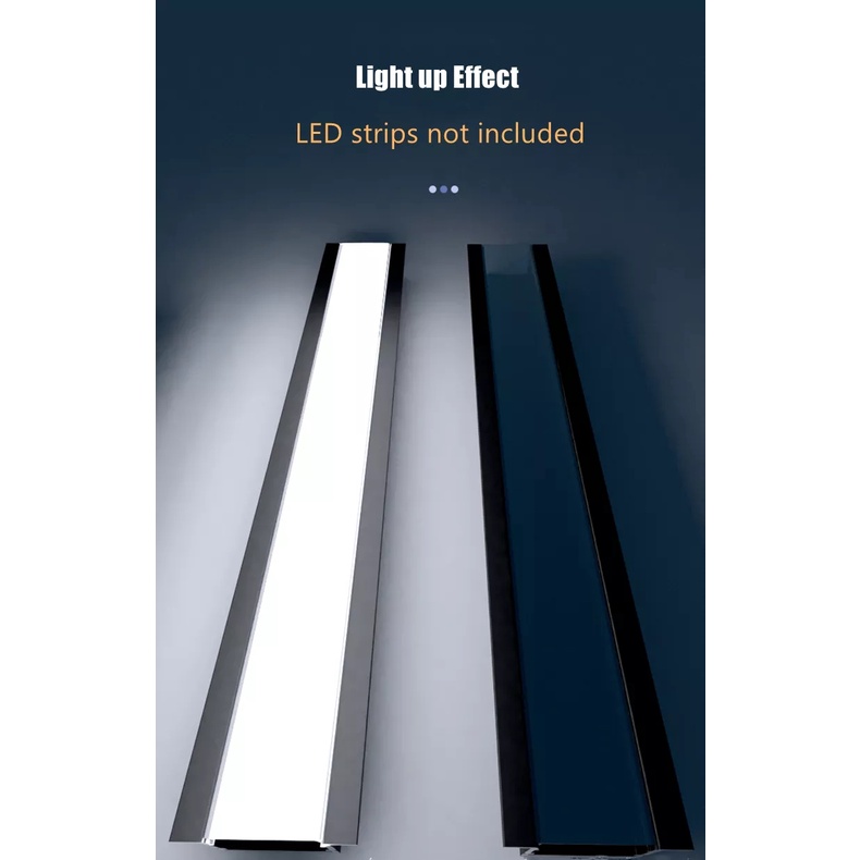 LEDSTRALU1010MM LED ALUMINIUM STRIP LIGHT 1010 MM LENGTH 12VDC 14W LEDSTRALU1010MM