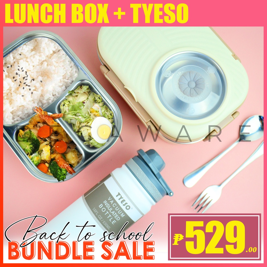 TYESO & Insulation Lunch Box Bundle Vacuum Insulated Tumbler