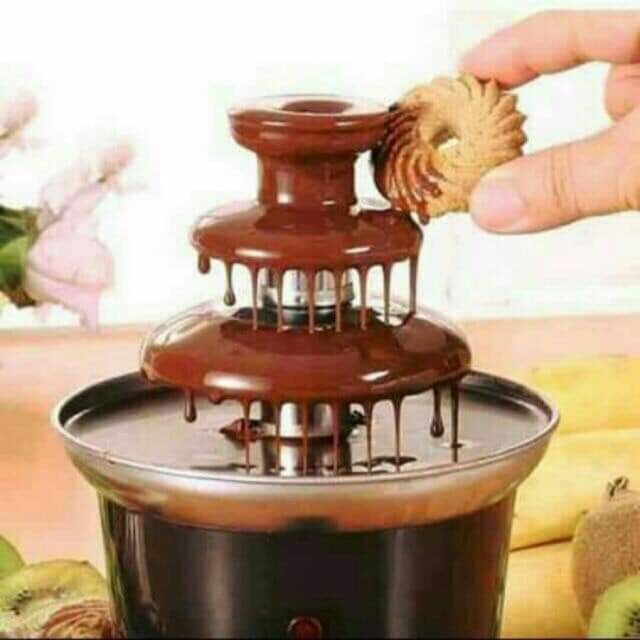 new arrival 3-Layer Mini Chocolate Fountain Machine DIY Event Party ...