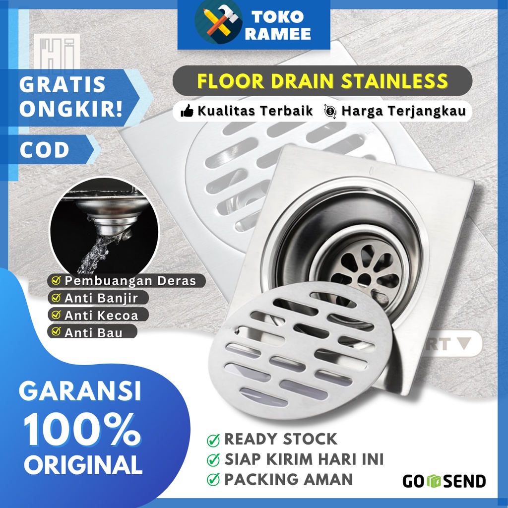 Stainless Floor Drain Stainless Bathroom Floor Drain Water Filter Bathroom Toilet WC Anti