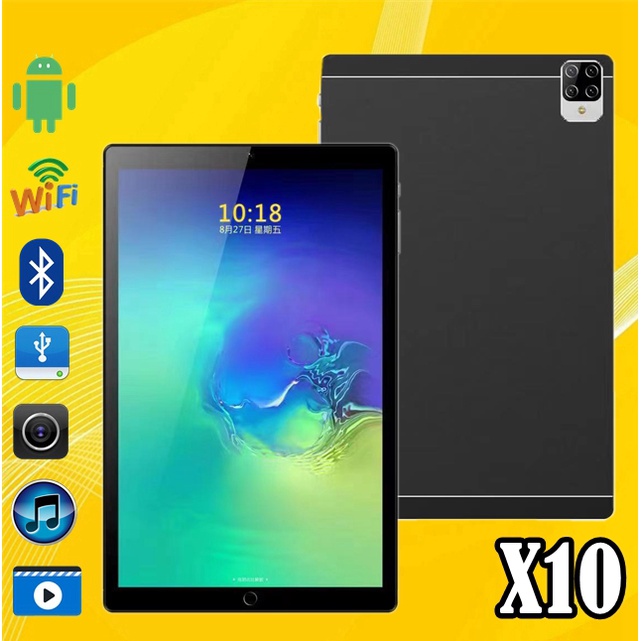 11 Inches 8GB + 128GB Android Dual Sim Learning Tablet (X10) Shopee
