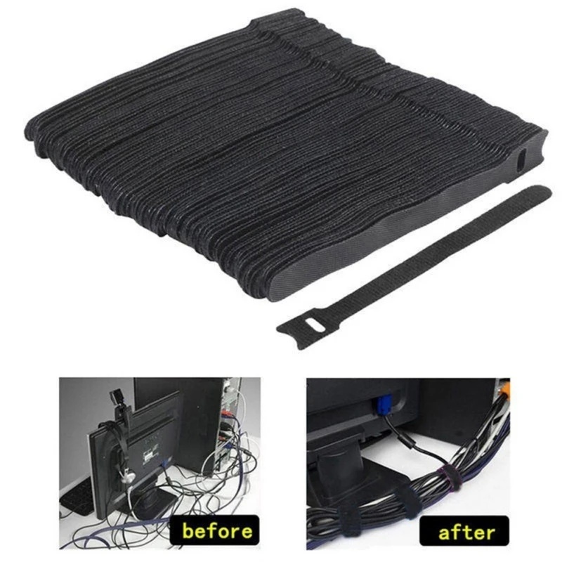 173 Pcs Cable Management Organizer Kit, Include 4 Cable Sleeve