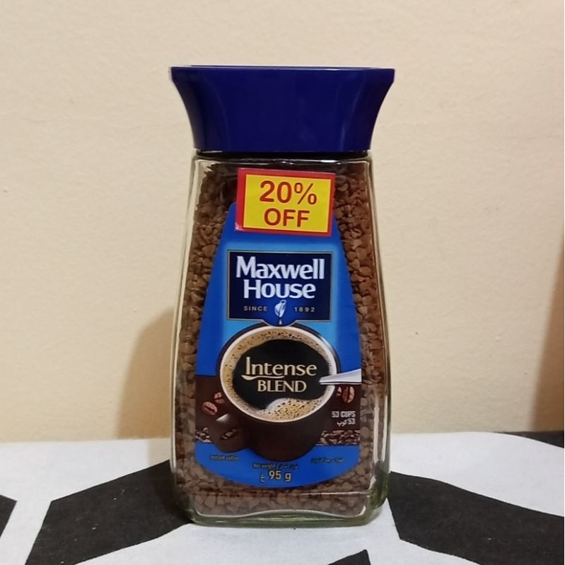 Maxwell House Instant Coffee (95grams) Shopee Philippines