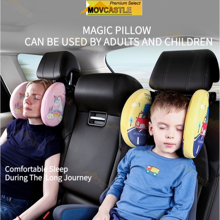 Car Pillow For Neck Pillow Headrest Children's Car Sleeping Side