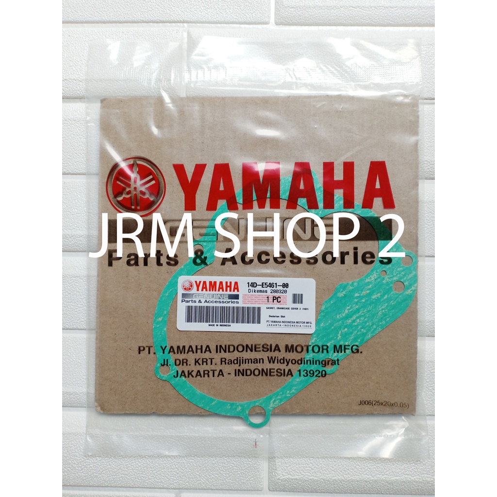 >YAMAHA GENUINE 14D Gearings Cover Gasket Crankcase Cover 2 MIOSPORTY