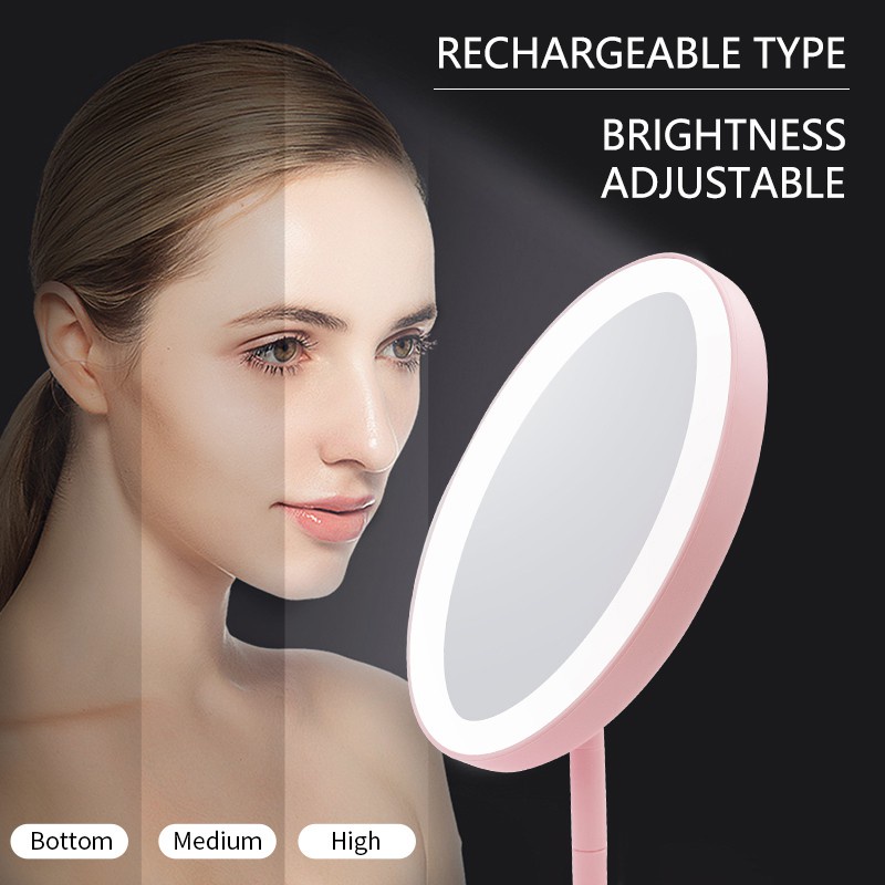 LED Makeup Mirror Dressing Table Mirror Beauty Makeup Mirror Fill Light