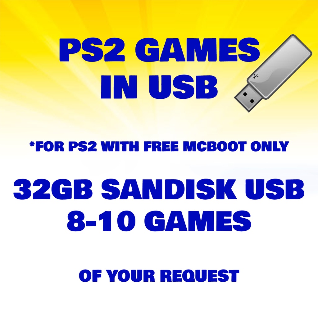 PS2 Games Request for SOFT MODDED PS2 USB Flash Drive Shopee Philippines