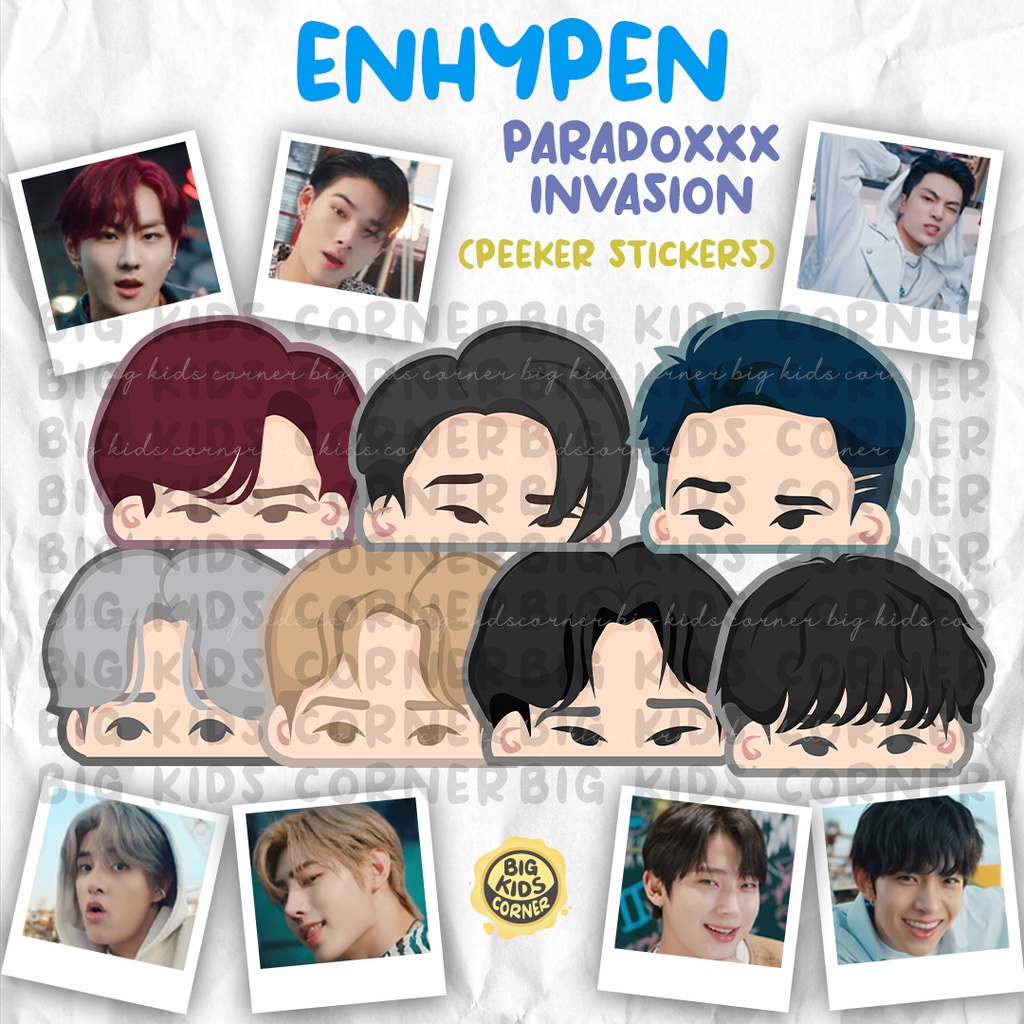 Enhypen - Paradoxxx Invasion Peeker Stickers 