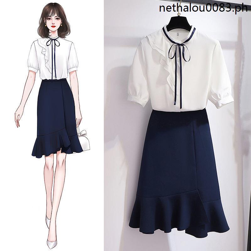 Hot Sale Fishtail Skirt Suit Female Summer 2020 New Style Professional ...
