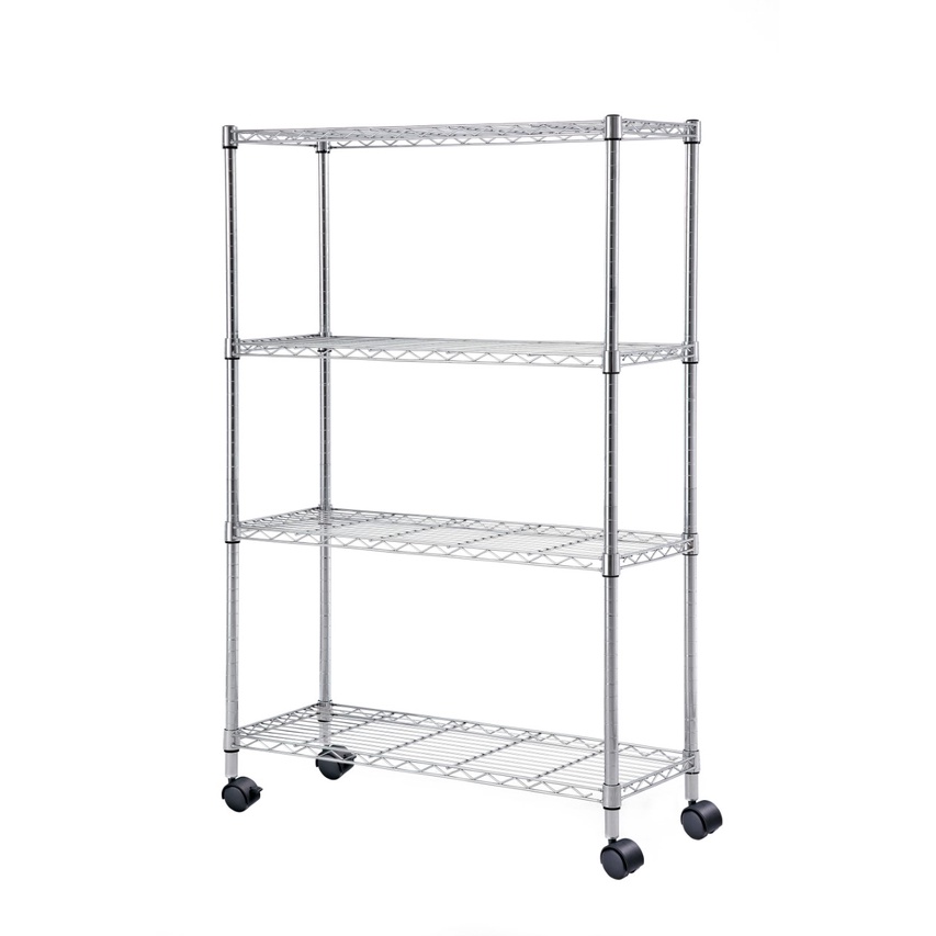 ACE 4TIER CHROME STORAGE RACK 36x14x59 | Shopee Philippines