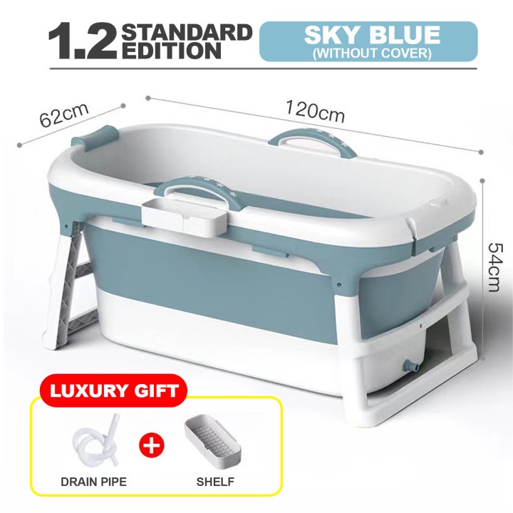 Foldable Bath tub Easy To Use Heavy Duty Folding Bath tub for Adult and