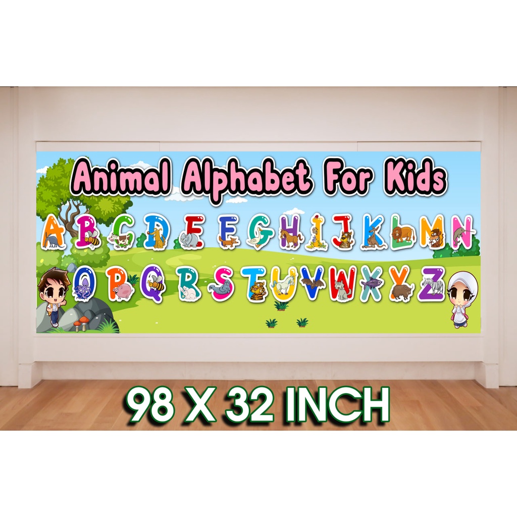 Abc Letter Banner for Kids / Alphabet for Kids | Shopee Philippines