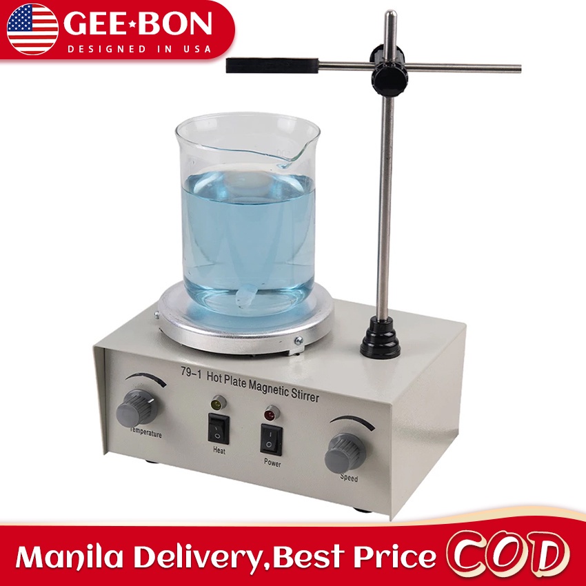 GEEBON Magnetic Stirrer Lab Mixer Machine 220V Hot Plate Magnetic ...