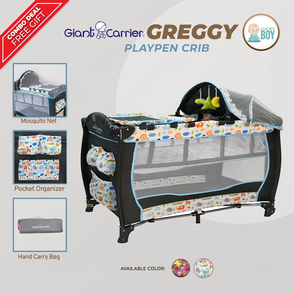 Giant Carrier Crib For Baby Greggy Animal Cloud Pack and Carry Shopee Philippines