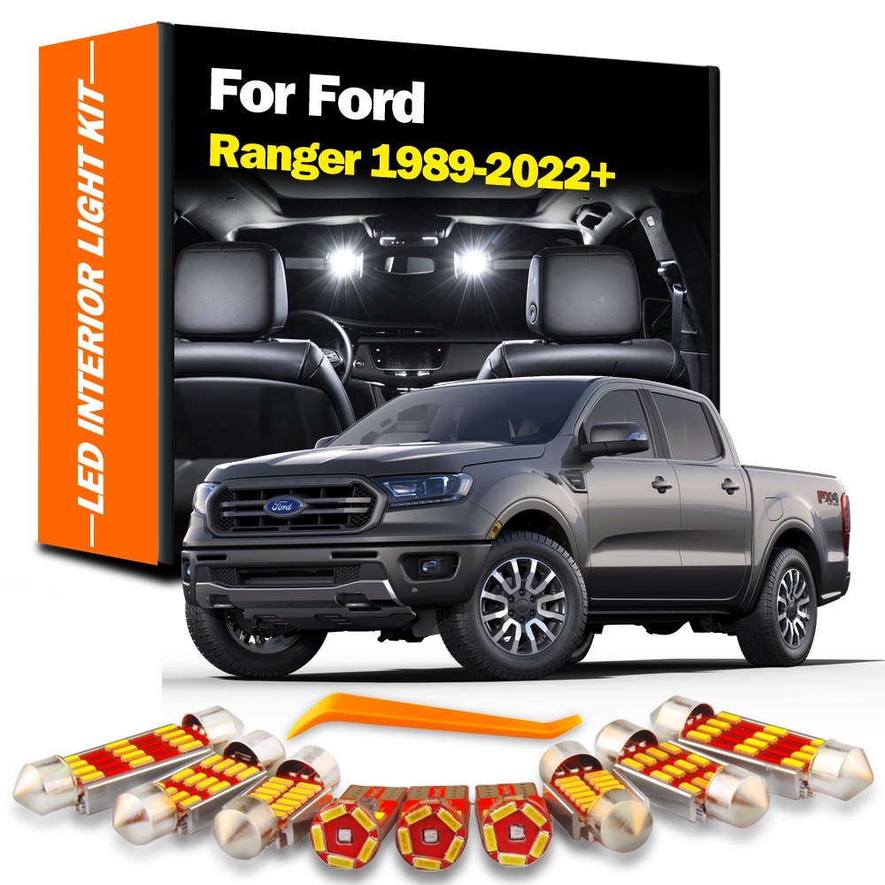 Interior LED For Ford Ranger 1989-2022+ Canbus Vehicle Bulb Dome Map ...