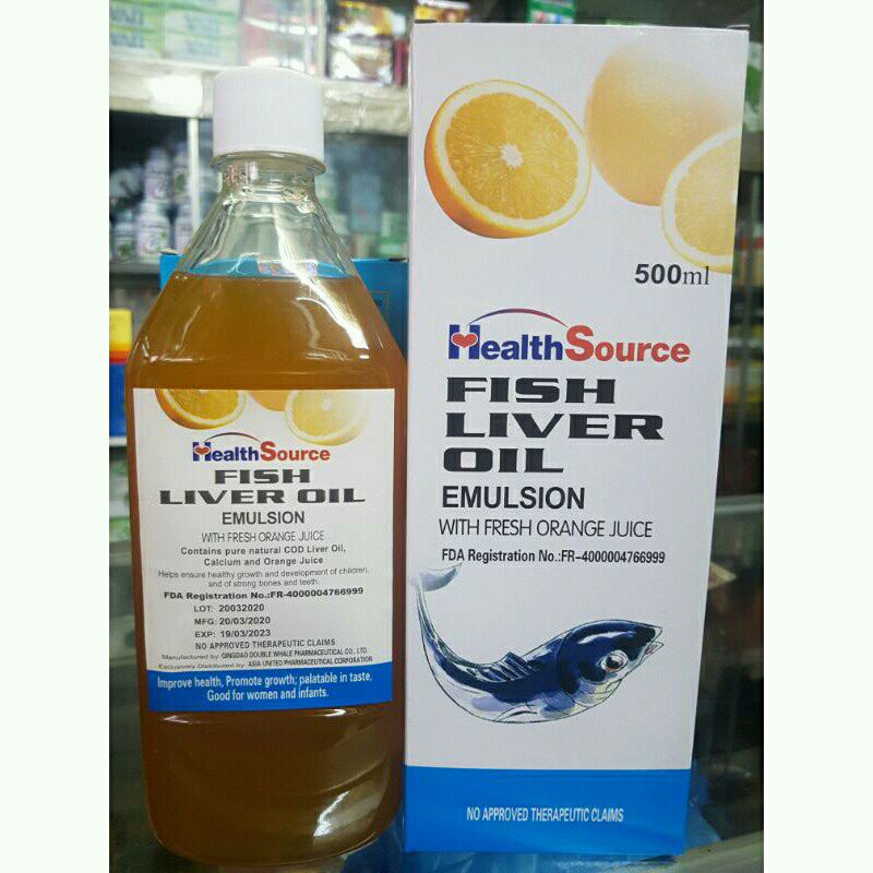 Fish Liver Oil Emulsion Shopee Philippines