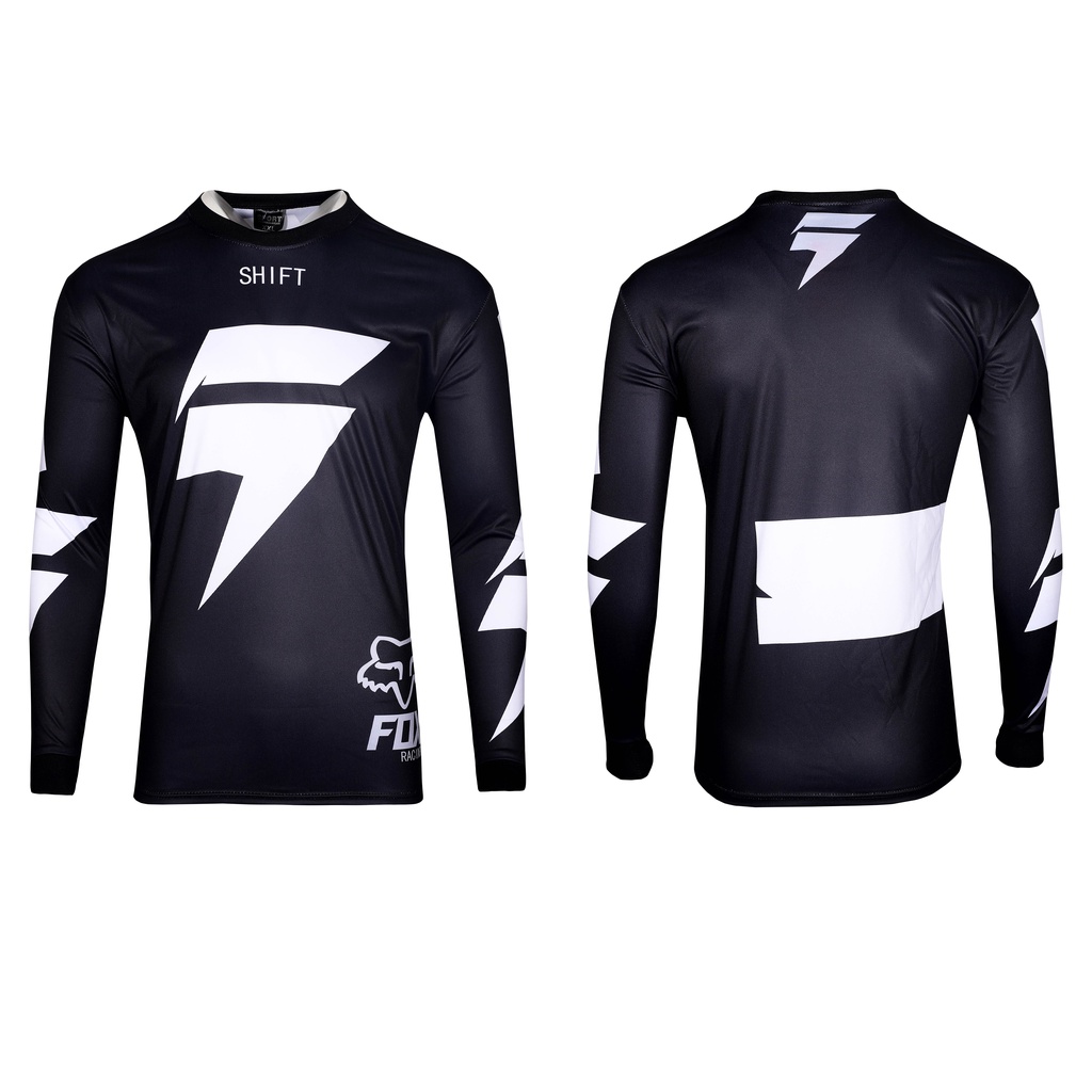 Motorcycle Jersey Long Sleeve Jersey Shirts for Men Motor Sublimation ...