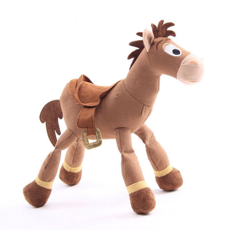 Disney Toy Story 4 Soft Plush Stuffed Bullseye Woody Jessie Horse Cute