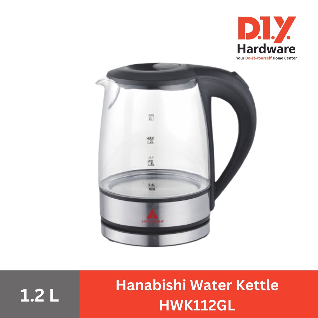 Hanabishi Water Kettle L HWK112GL DIYH ONLINE EXCLUSIVE