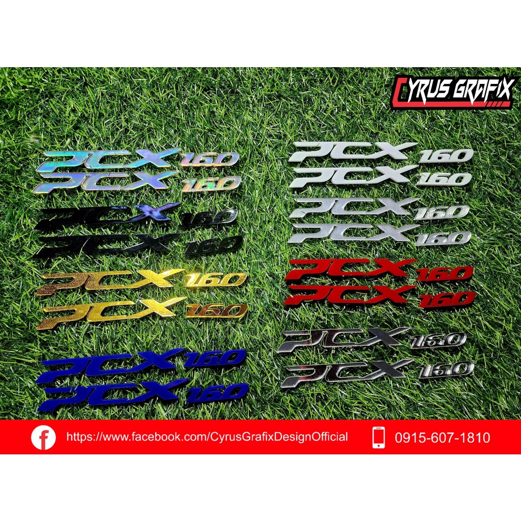 PCX 160 EMBLEM (3MM ACRYLIC) | Shopee Philippines
