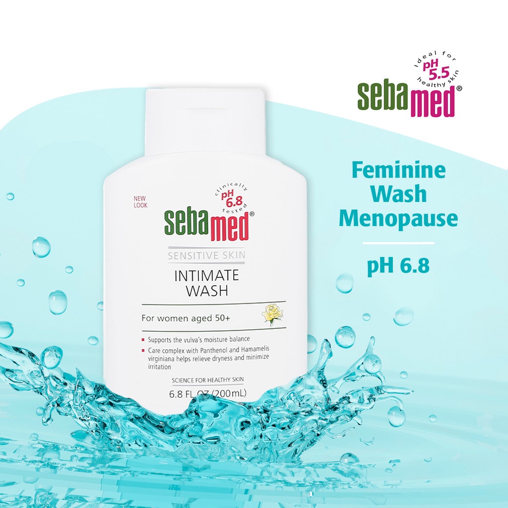 Sebamed Feminine Protect Feminine Wash Menopause pH6.8 for Sensitive
