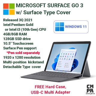 Microsoft Surface Go 3 Business LTE 64 GB 26,7 cm (10.5) Intel® Pentium®