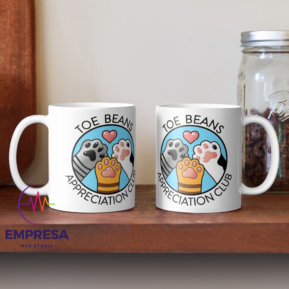 Toe Beans Appreciation Club Ceramic Coffee Mug | Shopee Philippines