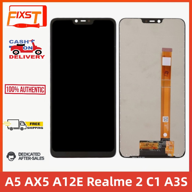 FIXST LCD A3S A5 AX5 A12E Realme 2 C1 LCD Touch Screen Display Repair