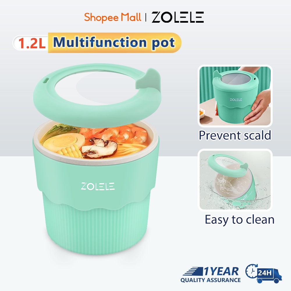 ZOLELE ZC307 1.2L Capacity Cooker nonstick Multifunction Mini